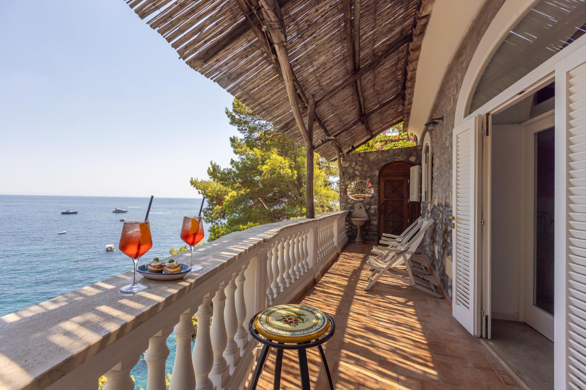 Villa Nannina Positano Bagian luar foto